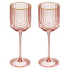 Florence Opulent Pink Champagne Glass